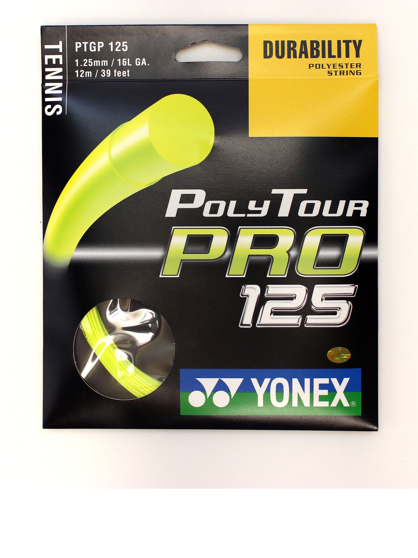 Yonex Polytour Pro 125 Yellow