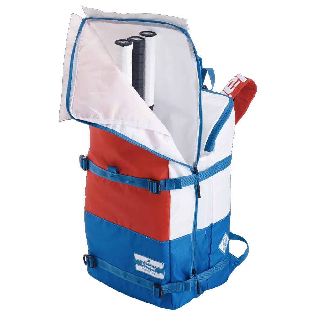 Babolat Backpack EVO 3+3 White/Blue-Red
