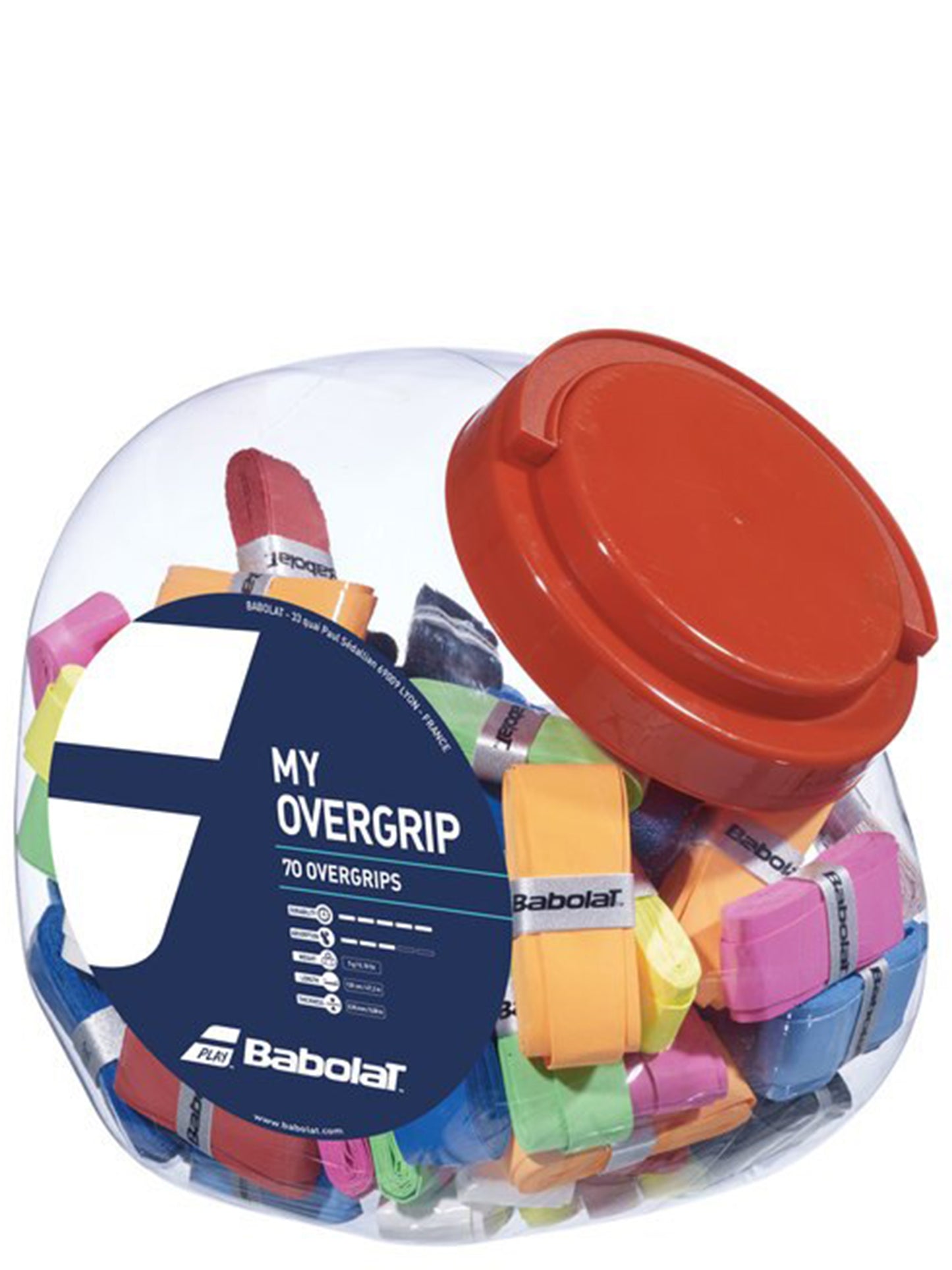 Babolat My Overgrip Bucket x70 - Assorted