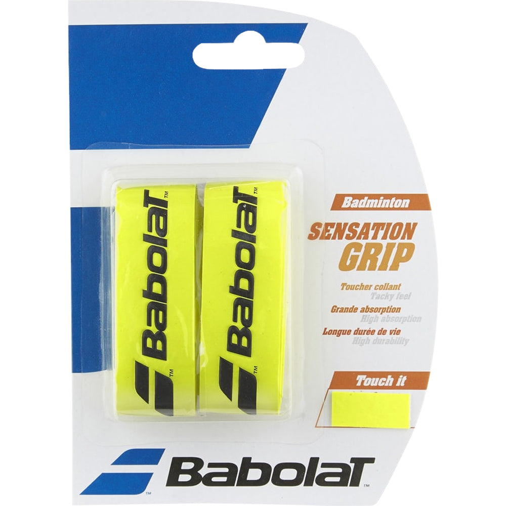 Babolat Sensation Grip X2 Yellow - Badminton