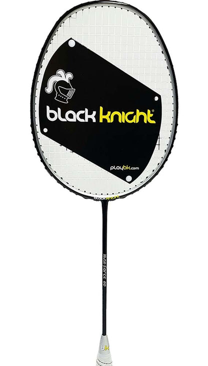 Black Knight Max-Force 60 Strung Black - Tenniszon