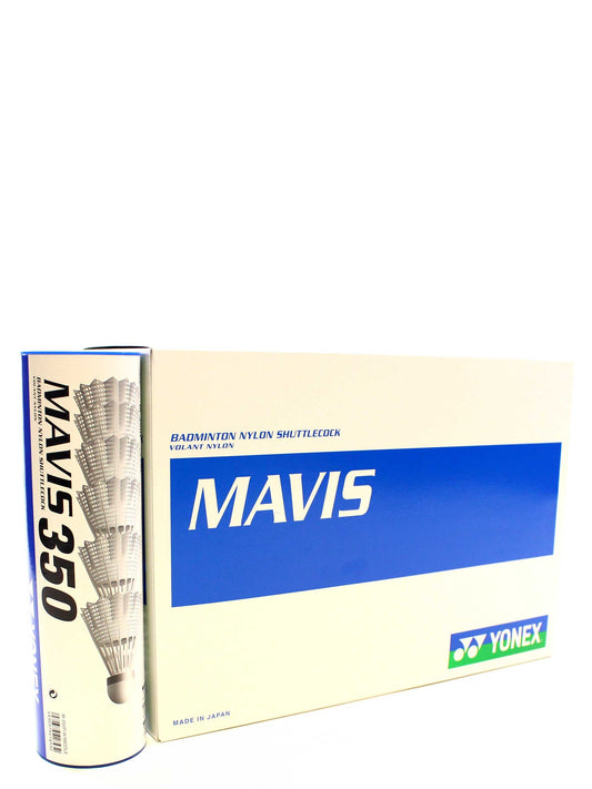 Yonex mavis 350 white Case (10 cans of 6)