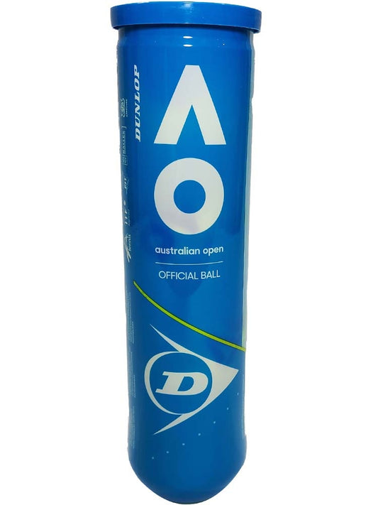 Dunlop balles Open d'Australie Extra-Duty (tube de 4)