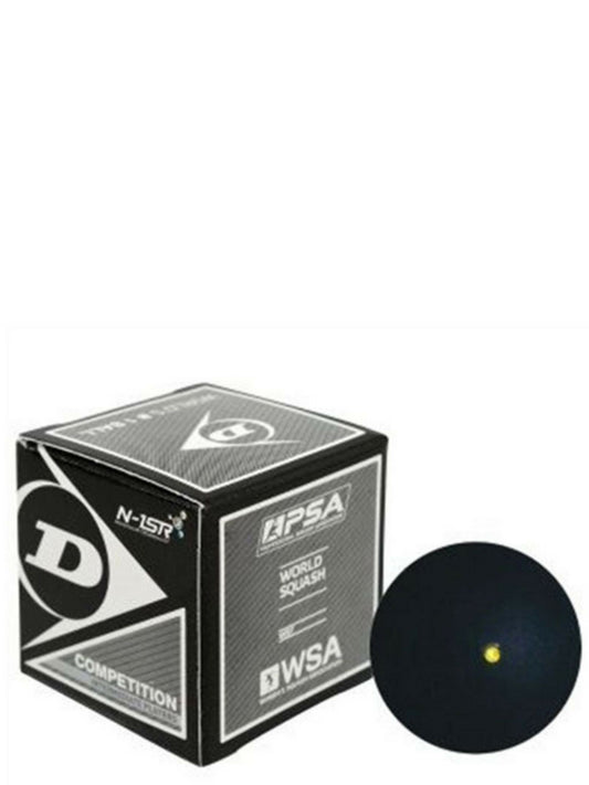 Dunlop balle squash comp. simple point jaune (unité)