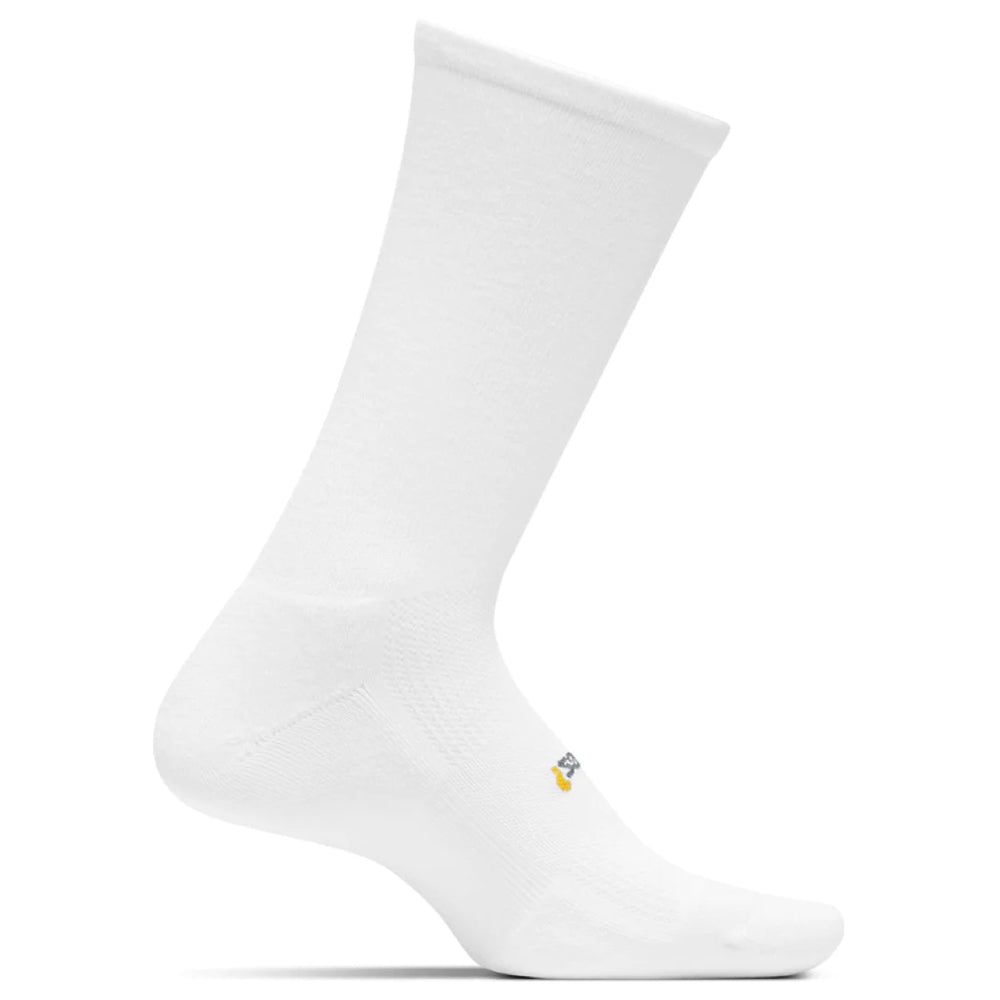 Feetures High Performance Cushion Crew Socks FA1000 - White
