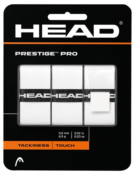 Head overgrip Prestige Pro White