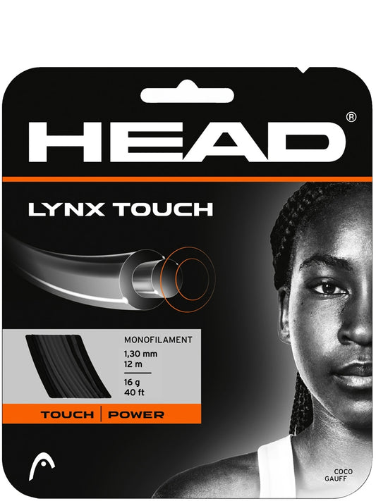 Head Lynx Touch 130/16 Transparent Black
