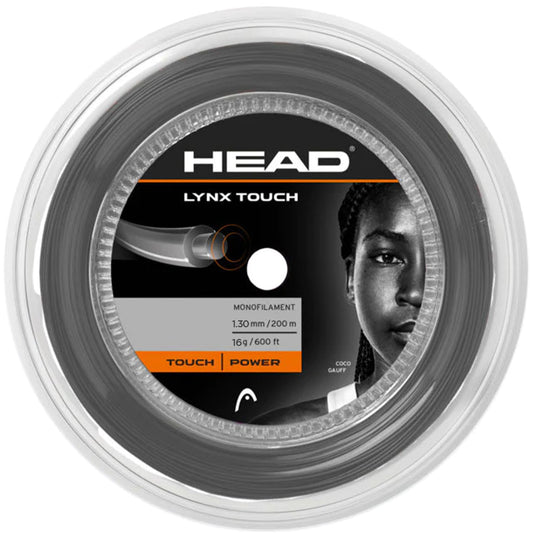 Head reel Lynx Touch 16 Transparent Black (200M)