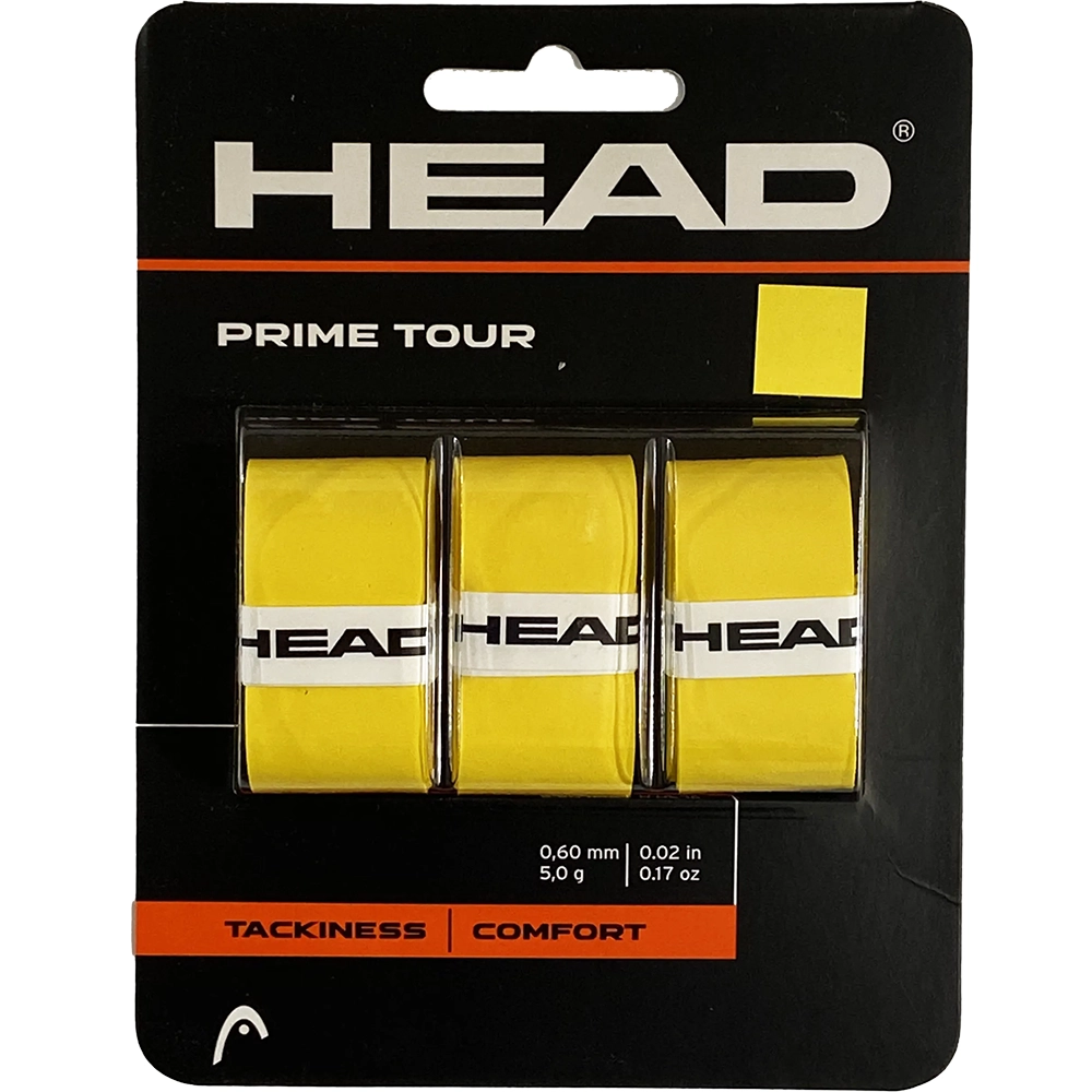 Head overgrip Prime Tour Jaune 3/pqt