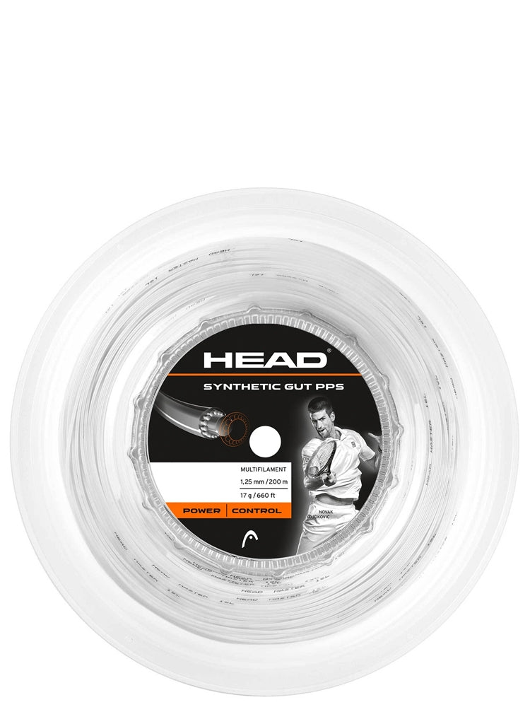 Head roulette Synthetic Gut PPS 17 Blanc (200M)