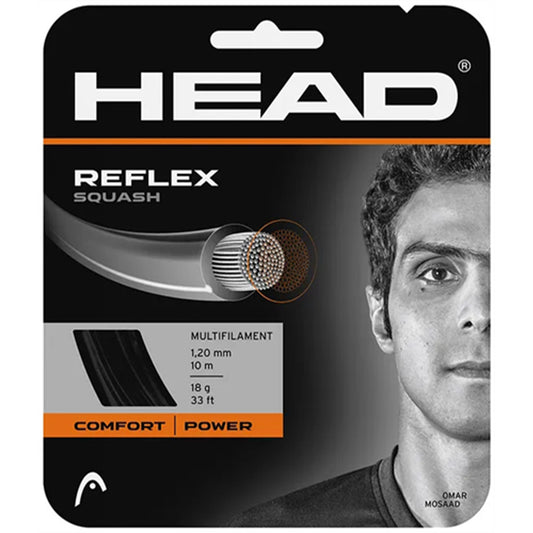 Head Reflex 18 Squash Noir