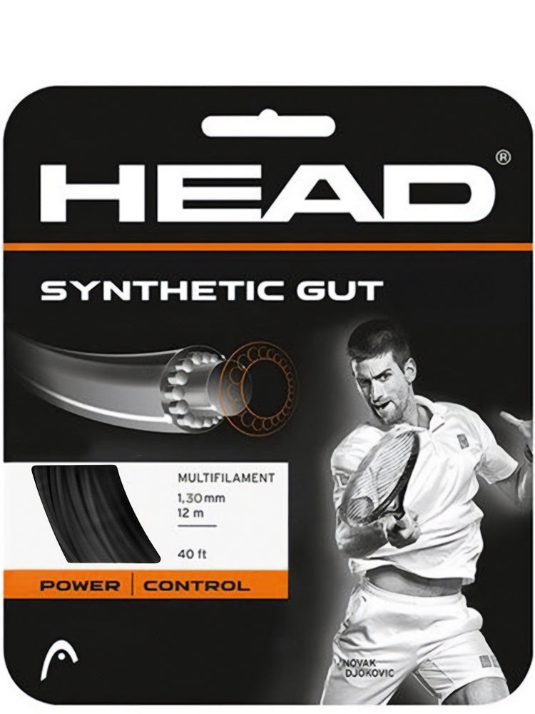 Head Synthetic Gut 16 Black
