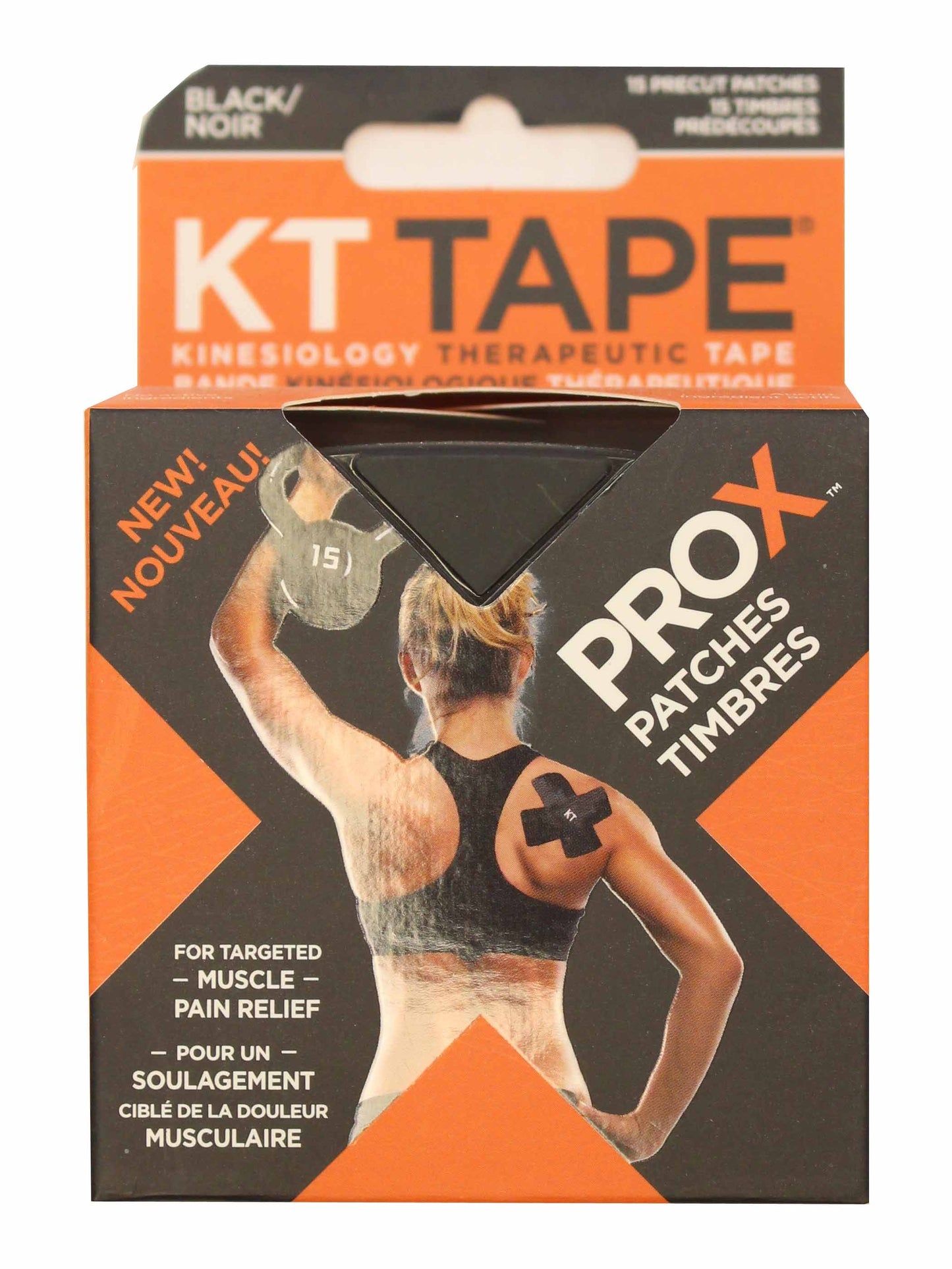 KT Tape ProX - Noir jais