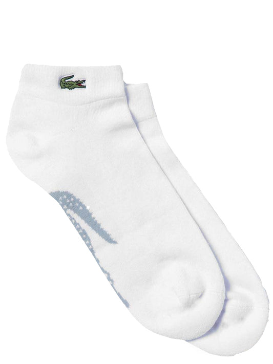 Lacoste Chaussettes basses en coton stretch avec marquage RA4188-51-G8K