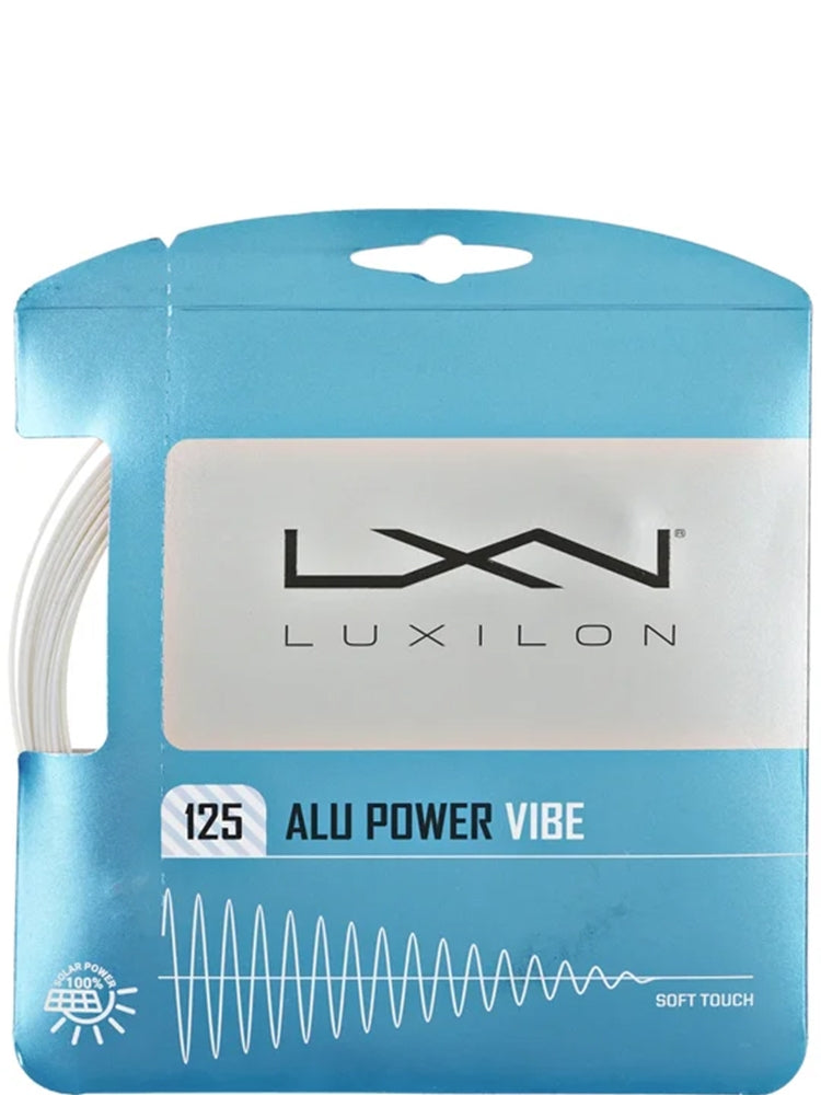 Luxilon Alu Power Vibe 125 Blanc/Perle