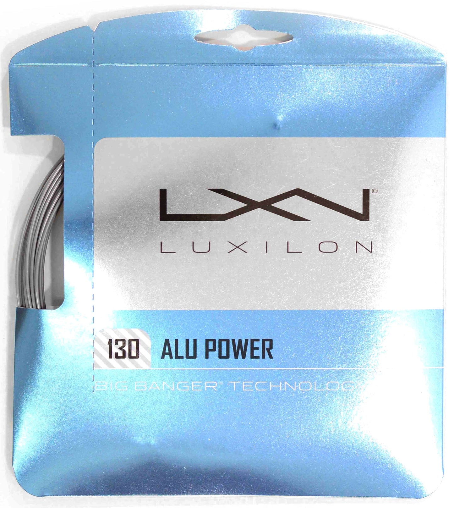 Luxilon Big Banger Alu Power 130 Argent
