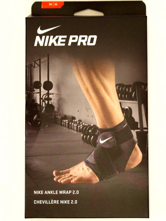 Nike pro ankle wrap 2.0 black/white NMZ07010 - Tenniszon