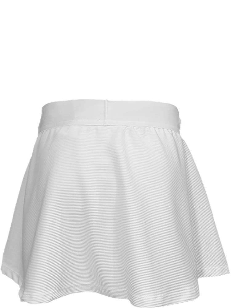 Nike Girl's Court Victory Skirt CV7575-100 White/Black - Tenniszon
