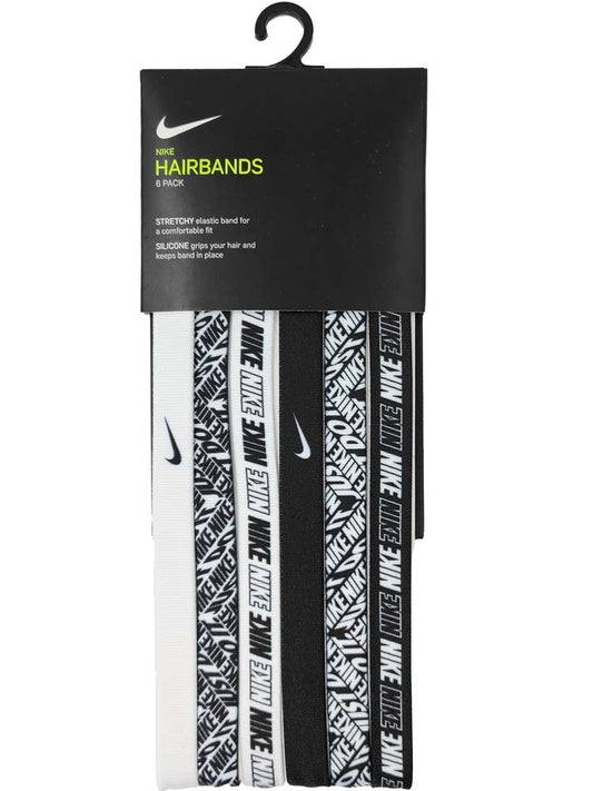 Nike Printed Headbands assorted 6pk N0002545176OS