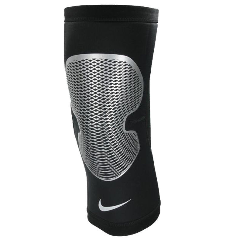 Nike Pro Knitted Knee Sleeve - XL - Black-Anthracite-White