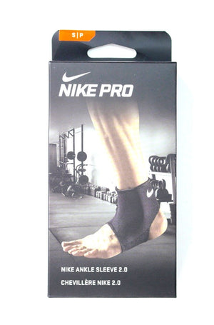 NIke Pro ankle sleeve 2.0 black white