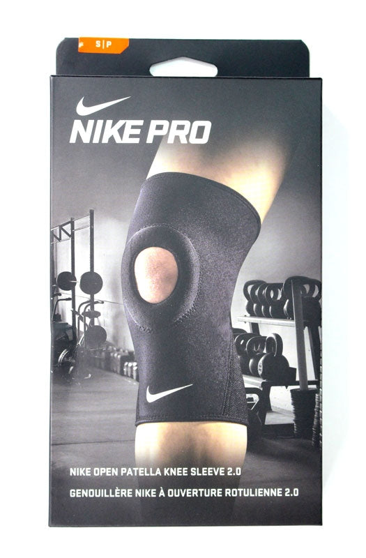 Nike Pro Open Patella Knee Sleeve 2.0 Black/White - Tenniszon