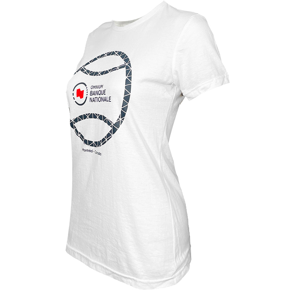 Omnium Banque Nationale - T-Shirt Femme Blanc