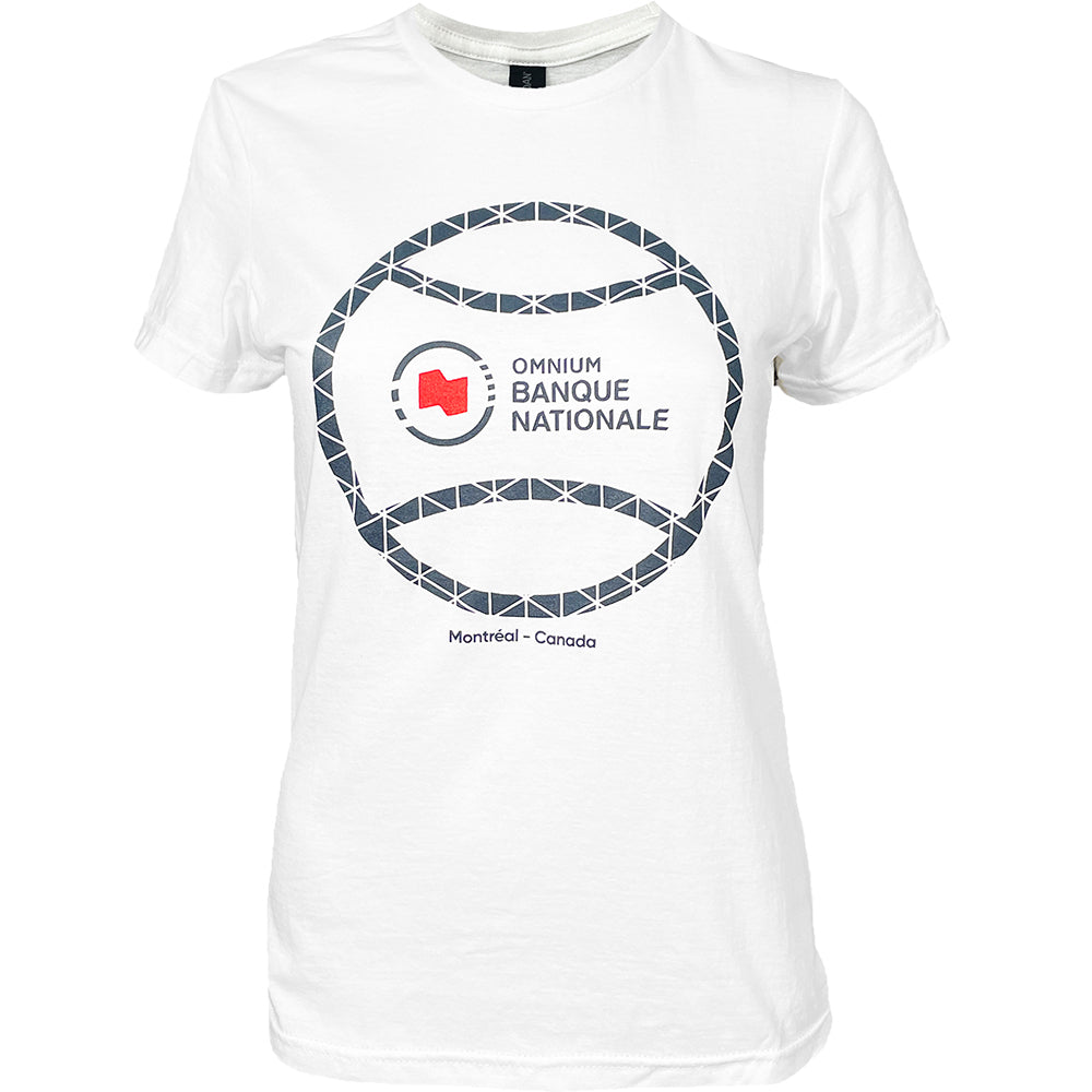 Omnium Banque Nationale - T-Shirt Femme Blanc