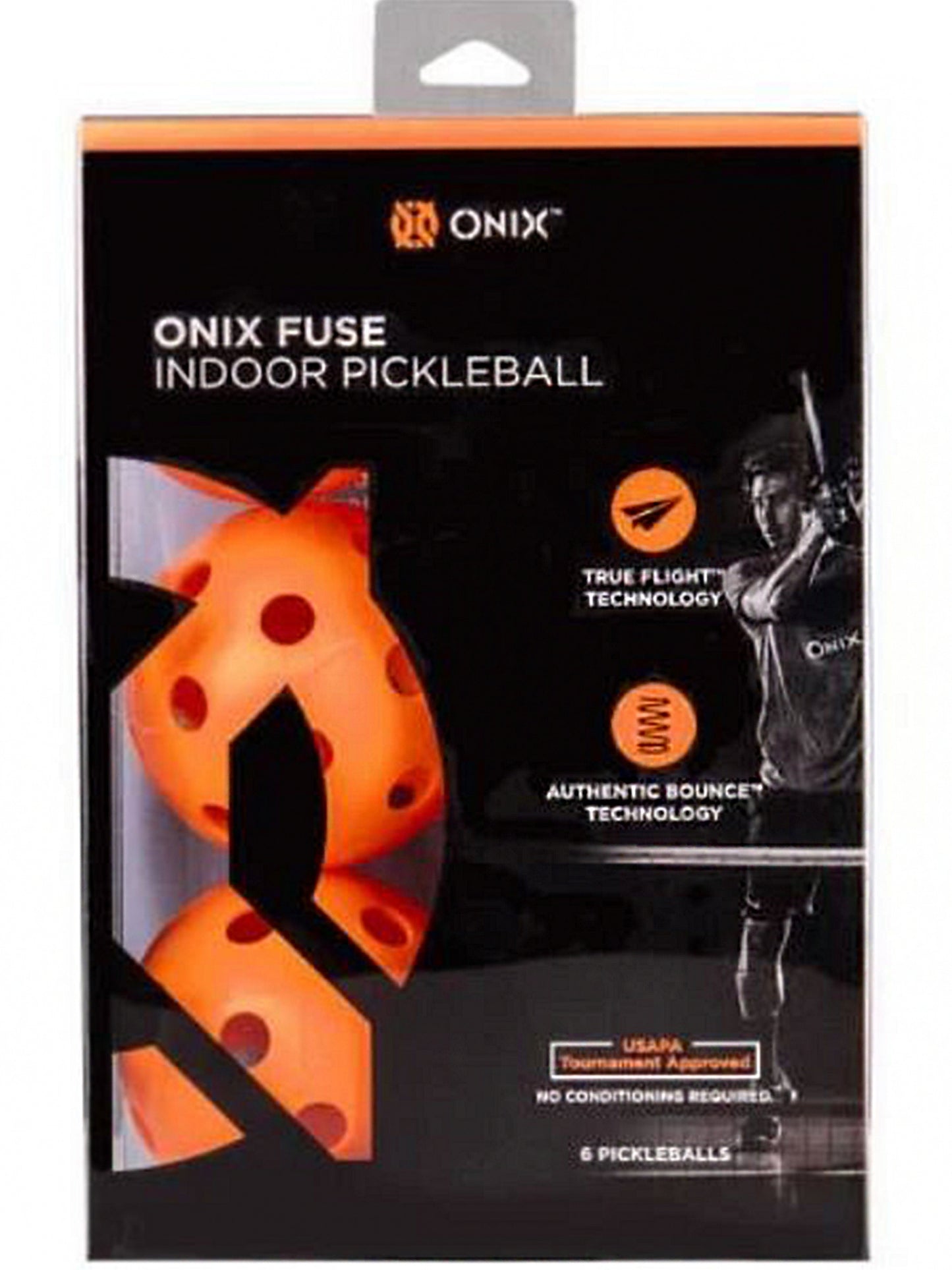 Onix balles Fuse Intérieure (pqt 6) orange