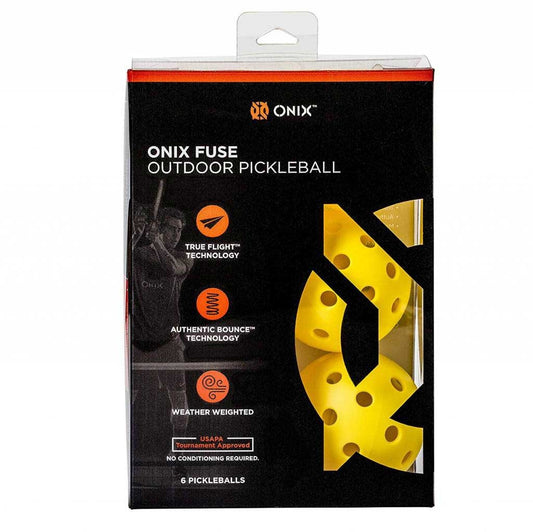 Onix balls Fuse Outdoor (pkg 6) Yellow
