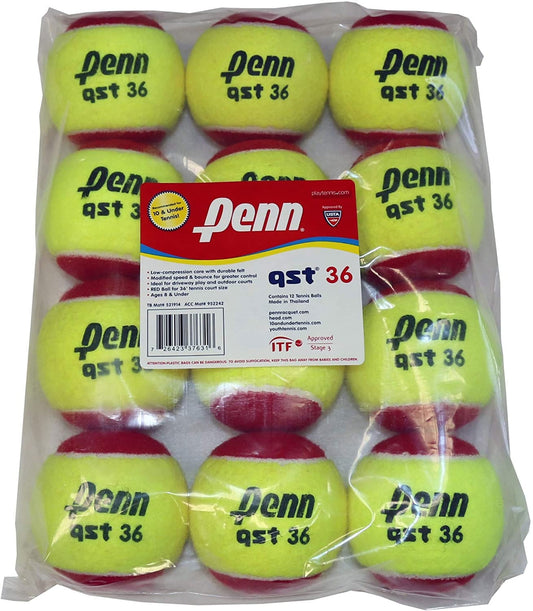 Penn balls QST 36 Felt red (pack of 12)
