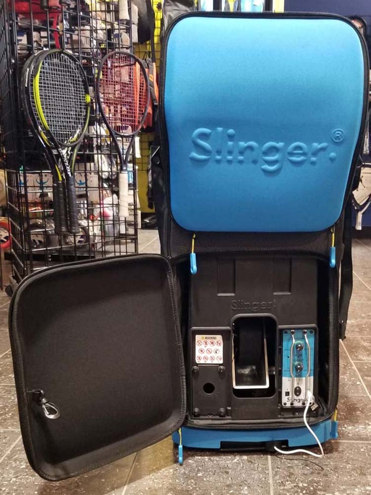 SLINGER BAG portable Tennis Ball launcher - GRAND SLAM PACK