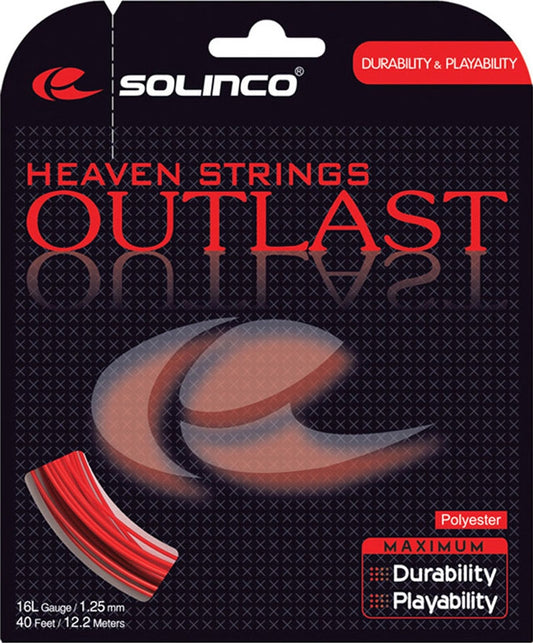 Solinco Outlast 16L Rouge