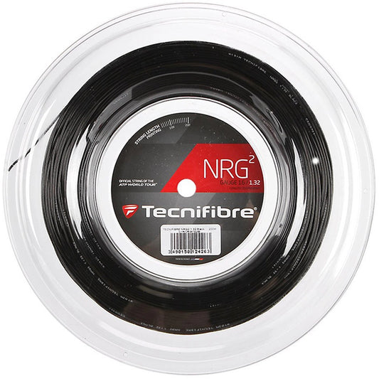 Tecnifibre roulette NRG² 132/16 Noir (200M)