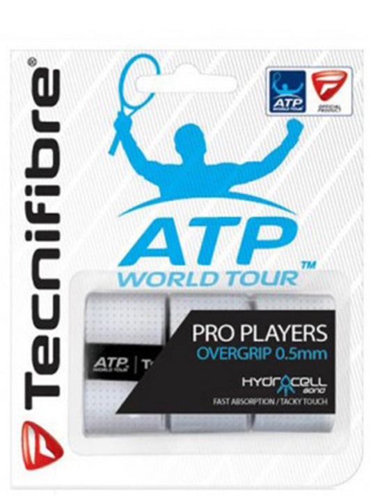 Tecnifibre overgrip ATP Pro Players (3) Blanc