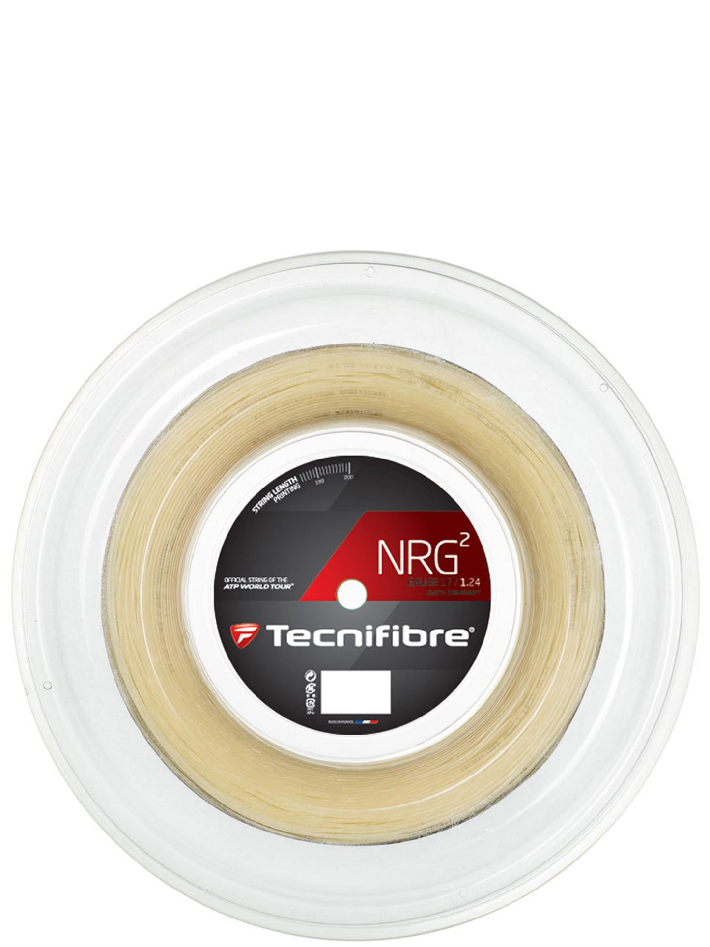 Tecnifibre reel NRG² 124/17 Natural (200M)