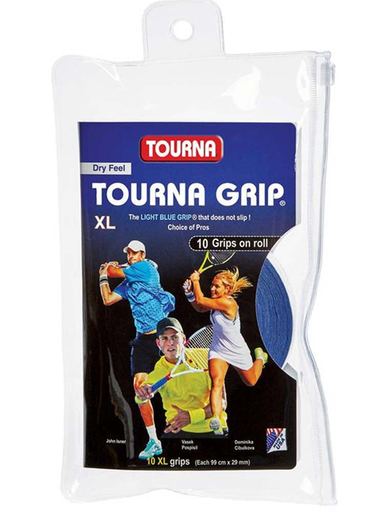 Unique overgrip Tourna Grip Original XL (10) Bleu