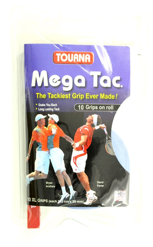 Unique overgrip MEGA TAC (10) Bleu