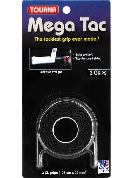 Unique overgrip MEGA TAC (3) Noir