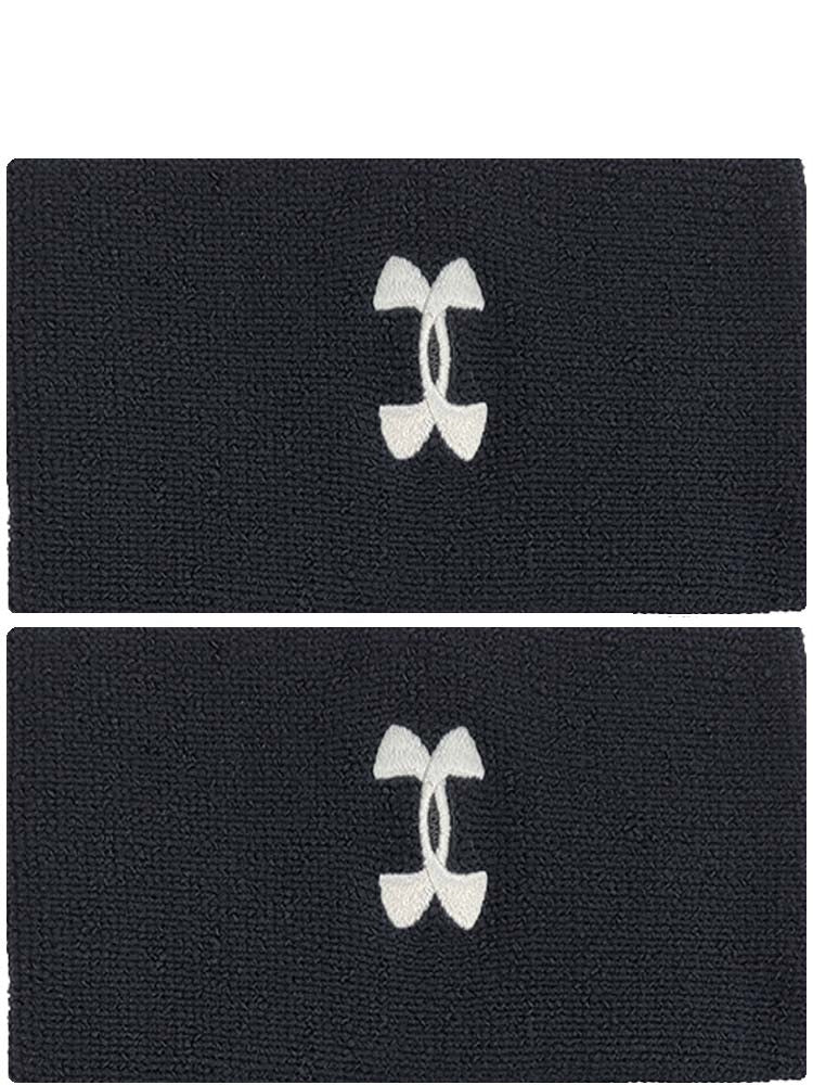 Under Armour Performance Wristbands - White