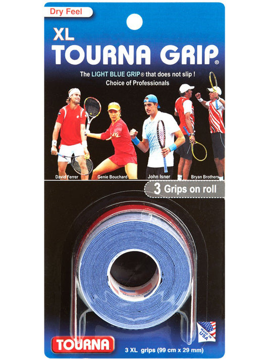 Unique overgrip Tourna Grip Original XL (3) Blue