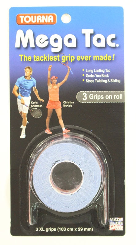 Unique overgrip MEGA TAC (3) Bleu