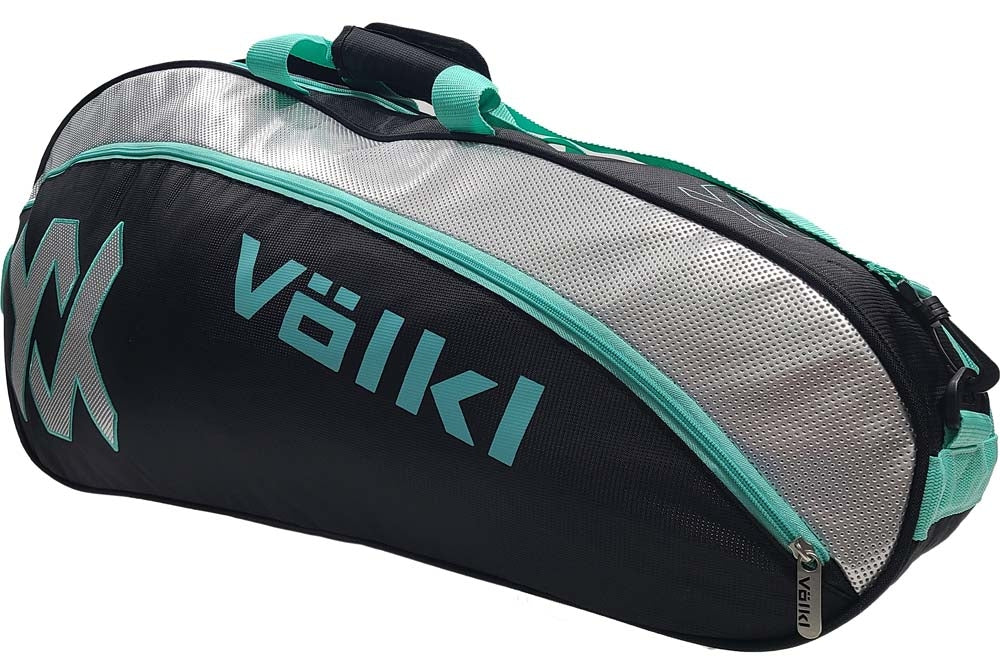 Volkl Tour Pro Bag x3 Black/Turquoise/Silver