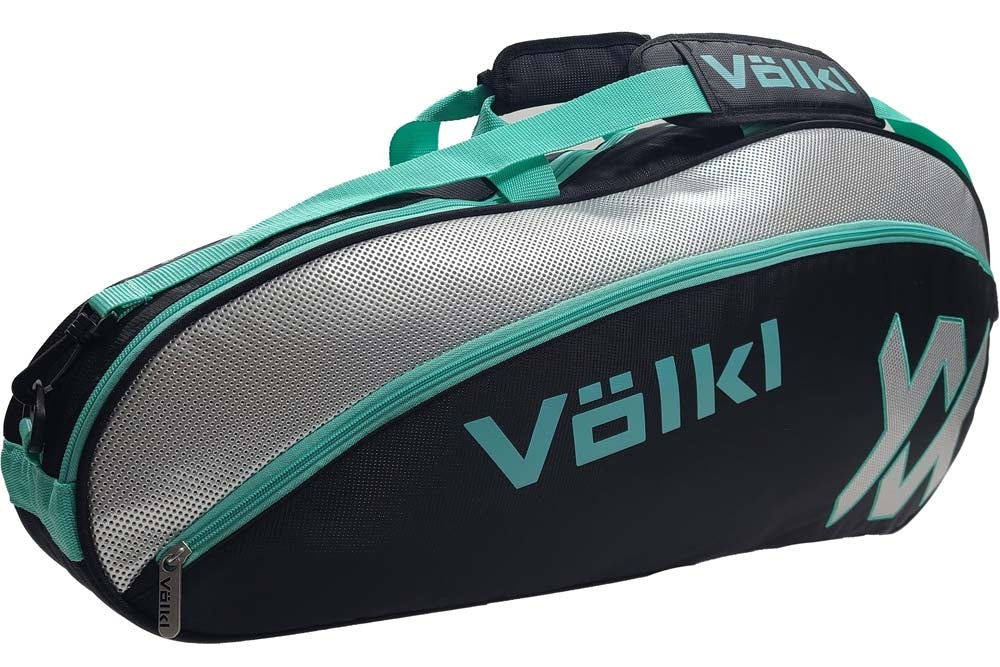 Volkl Tour Pro Bag x3 Black/Turquoise/Silver