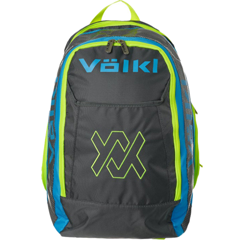 Volkl Tour Backpack Charcoal/Neon Blue/Neon Yellow