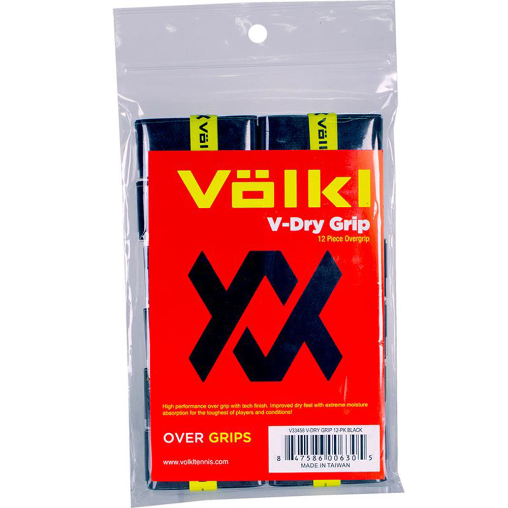 Volkl V-Dry Overgrip (12) Black