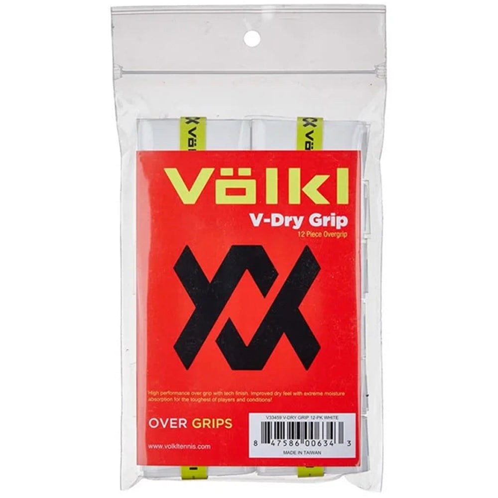 Volkl V-Dry Overgrip (12) Blanc