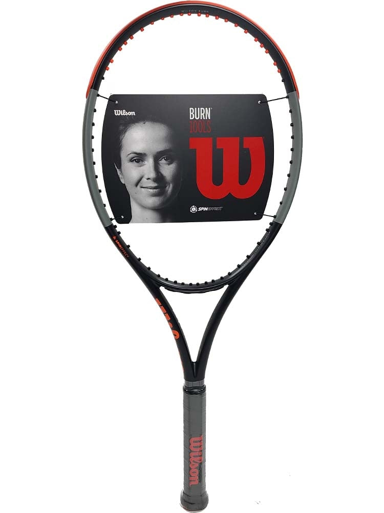 290ｇ張り上げガット状態テニスラケット ウィルソン バーン 100エルエス 2015年モデル (G1)WILSON BURN 100LS 2015