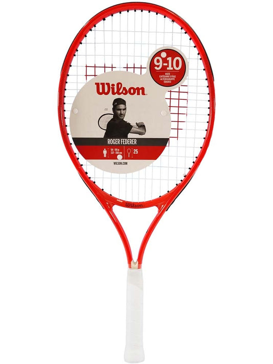 Wilson Federer Junior 25 Strung Red (WR054310)