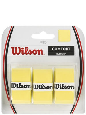 Wilson Pro Overgrip (3) Yellow - Tenniszon